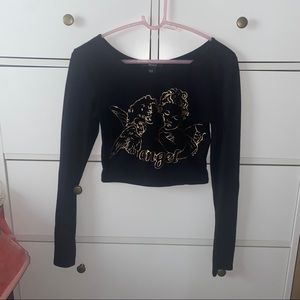 Angel AESTHETIC crop top